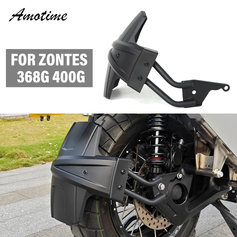 For ZONTES 368G 400G 368 G 400 Motorcycle Rear Fender Mudguard Mudflap Guard Cover