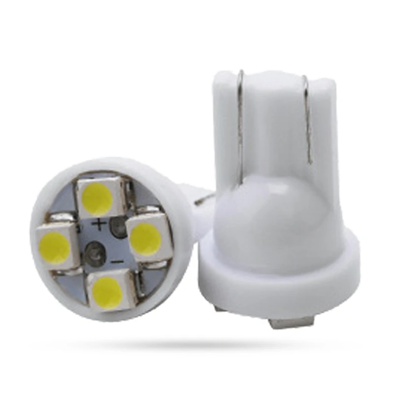 10000PCS LED Car T10 1210 4 SMD Interior Bulbs  W5W Vehicle Instrument Map Lamps 194 168 DC 12V