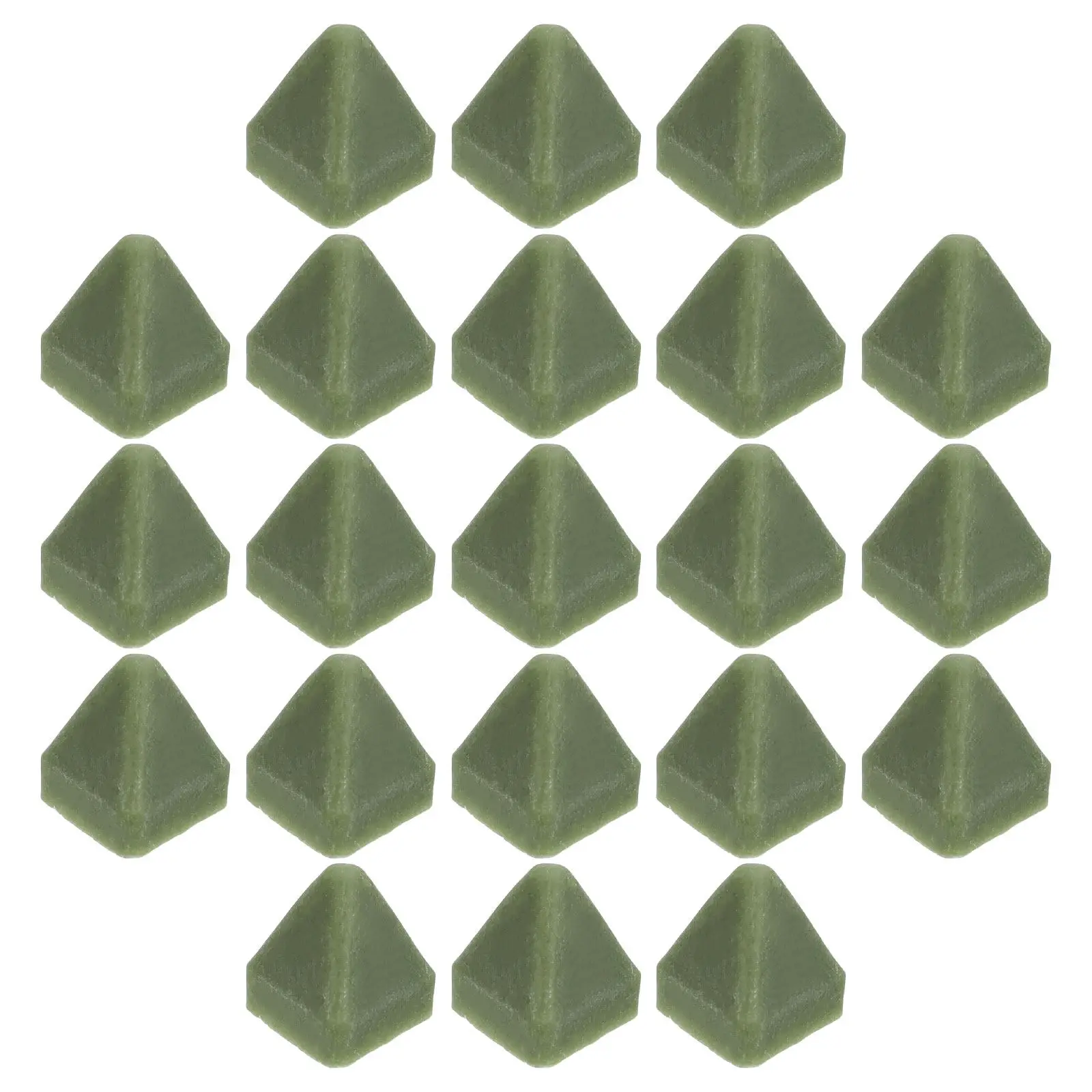

1Pack Abrasive Media Resin Triangle 15Mm Tumbling Ceramic Filler Polishing Deburring Surface Finishing Tumbler Vibration Machine