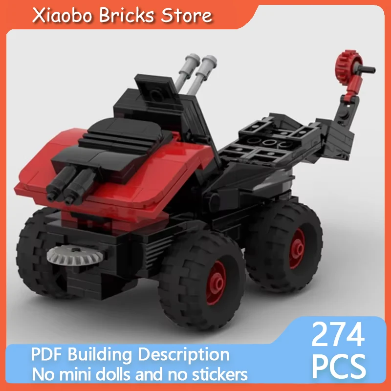 Popular Anime car Model MocBuilding Bricks Masked special Vehicle Modular Technology Gifts Children Holiday Assemble Toy suit