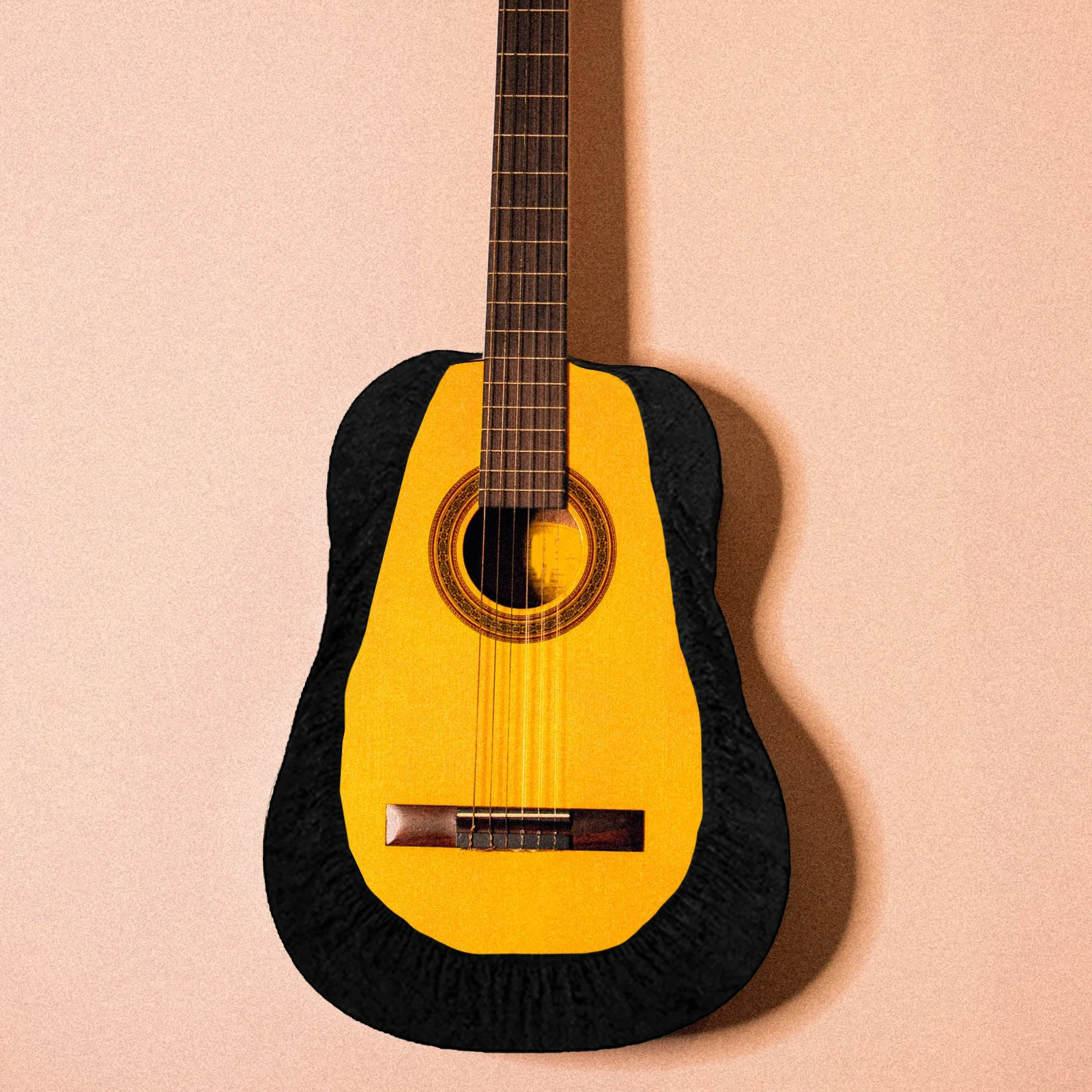 

Guitar Protective Cover Acoustic Bags Backpack Dust Decorative Useful Flannel Electric Protector
