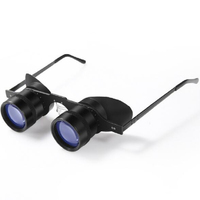 BIJIA 10x34mm 10 Times Glasses Type Binoculars Fishing Binoculars Low Light Night Vision Fishing Supplies