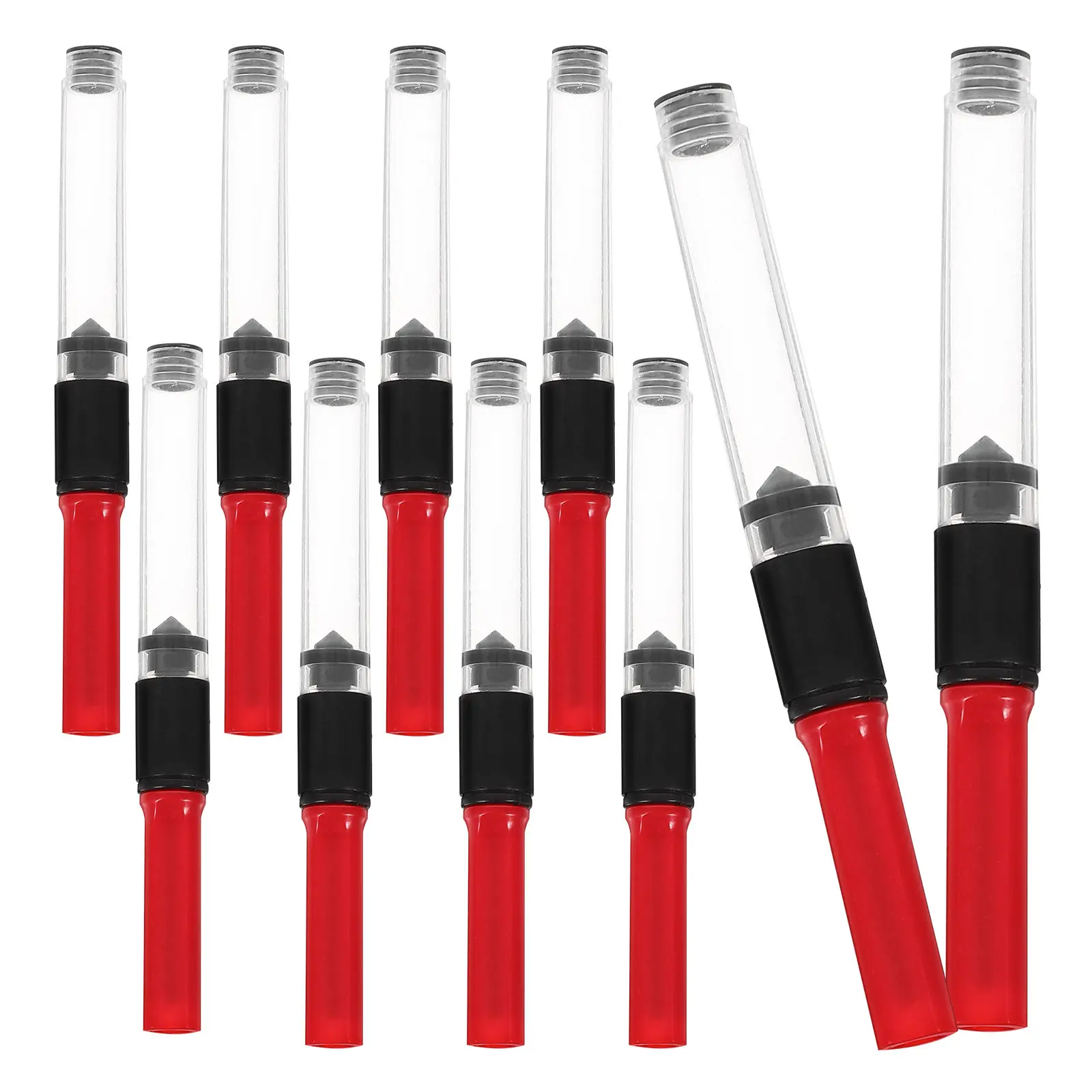 10Pcs Fountain Pen Ink Absorber Converter Plastic Refill Tube Tool Direct Bottle Even Small Ink Amounts Easily