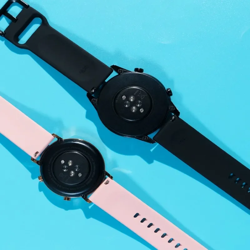 Bracelet de Sport en Silicone, 20mm 22mm, pour Samsung Galaxy Watch 6 4 5 pro-classique-active 44mm 40mm, Huawei watch gt 2 3 pro