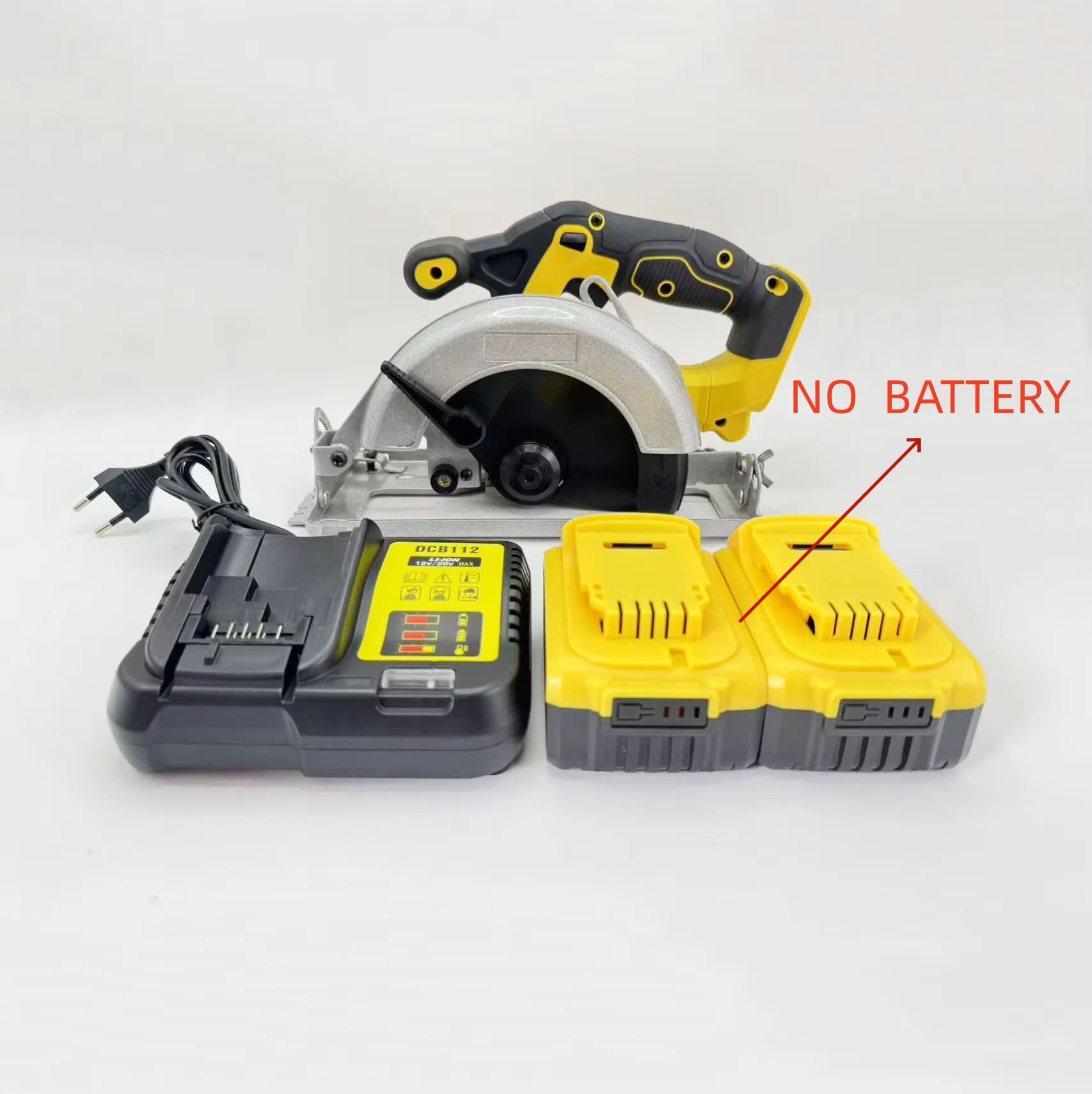 

180mm Cordless Circular Saw, Industrial Grade, Works with Dewalt Batteries