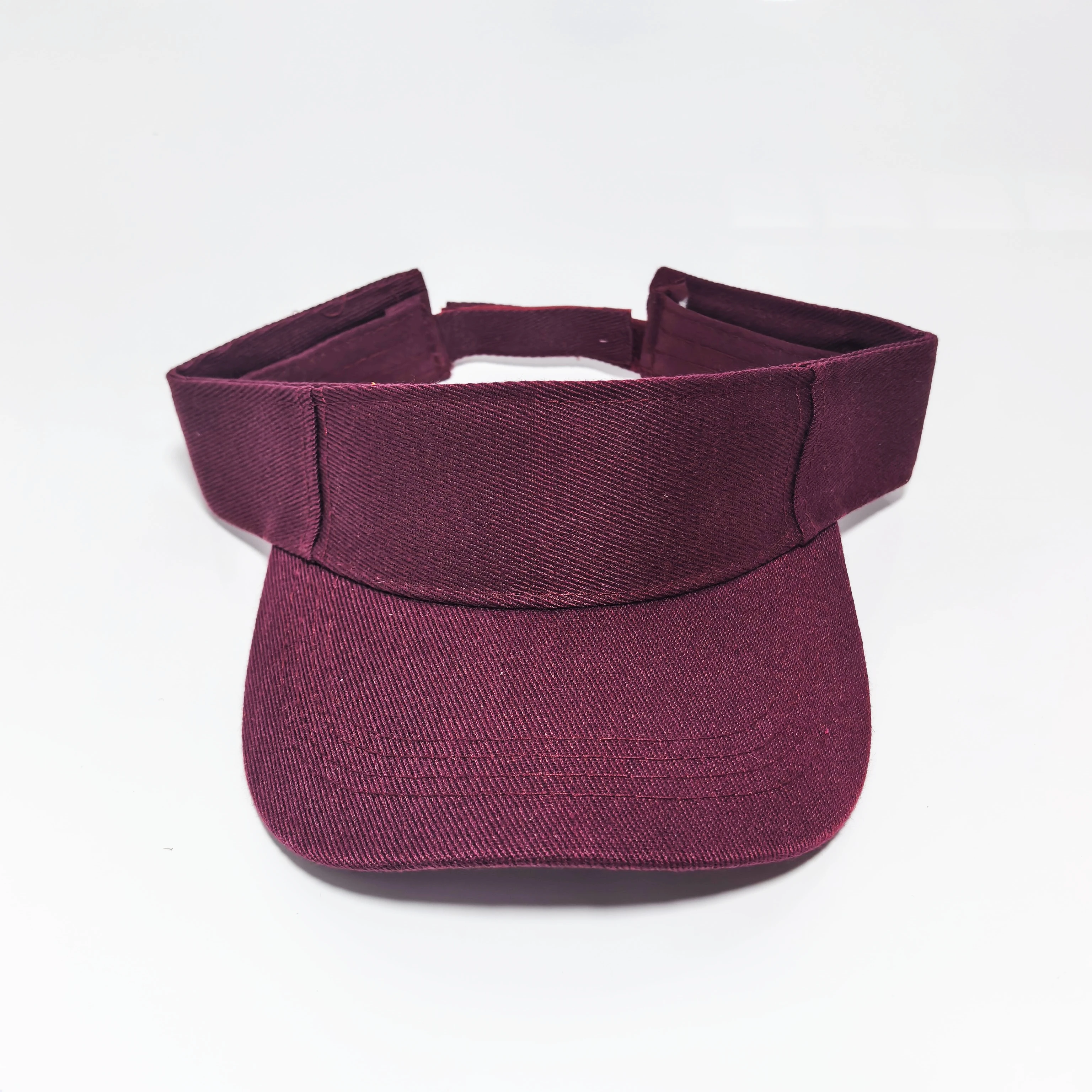 Baumwoll-Sonnenblende für Damen und Herren – Verstellbare Baseballkappe mit offenem Oberteil für Sport, Laufen, Golf, Strand – Mehrere leuchtende Farben – Detail 5