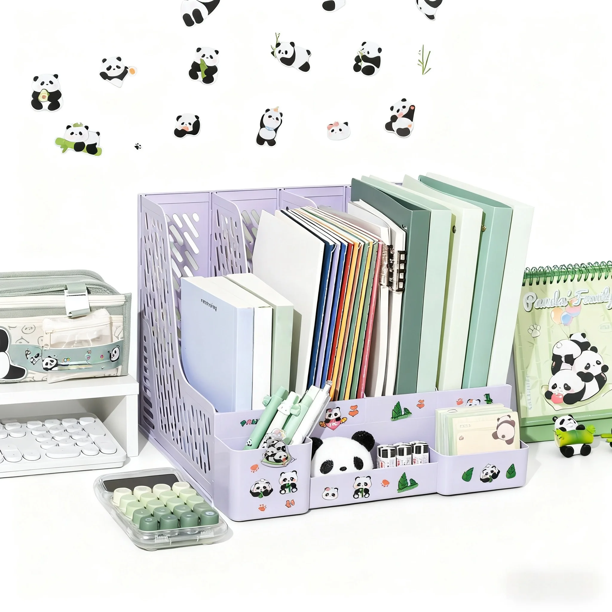 File Storage Rack Desktop File Rack Vertical Storage Box Office Desk Organizer Document File Frame Organizing Bookshelf