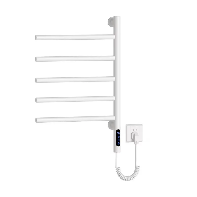 الفولاذ المقاوم للصدأ ساخنة منشفة دفئا رف المكونات في رف منشفة تسخين كهربائي للحمام