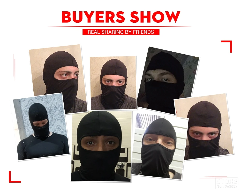Sturmhaube, Motorrad-Gesichtsmaske, Moto-Helm, Bandana, Kapuze, Ski, Hals, Vollgesichtsmaske, winddicht, staubdicht, Gesichtsschutz, Herren-Biker-Maske – Detail 1