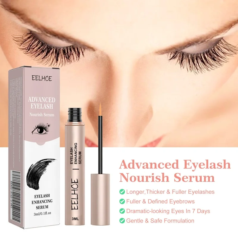 Serum do szybkiego wzrostu rzęs Naturalny odrost rzęs Dłuższe, grubsze brwi Ulepszona pielęgnacja oczu Pełniejsze rzęsy Koreański produkt do pielęgnacji skóry