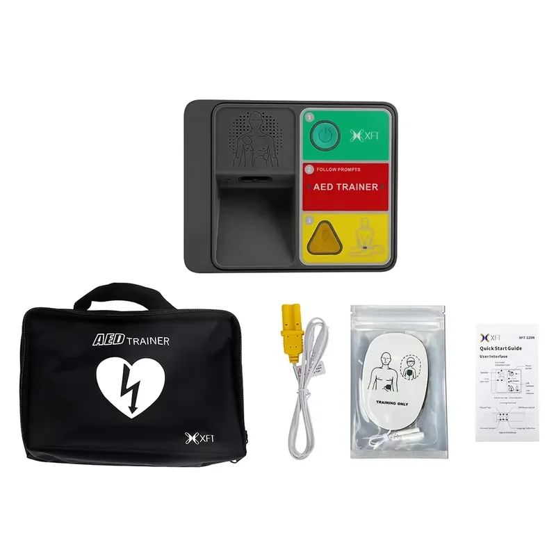 -120N Trainer Automatic External for CPR & First Aid Training Plastic Material Medical Science