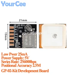 5pcs/1pc GP-02-Kit Development Board GP-02 Dual Mode BDS GNSS Timing Module Satellite Positioning Navigation Receiver SOC Module