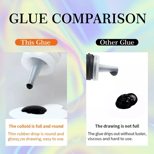 Imagen 2 del producto Pegamento para extensión de pestañas ARTSTAR, 5ml, 0,3 s, secado rápido, resistente al agua y al aceite, pegamento para pestañas coreano negro, personalización de etiqueta privada