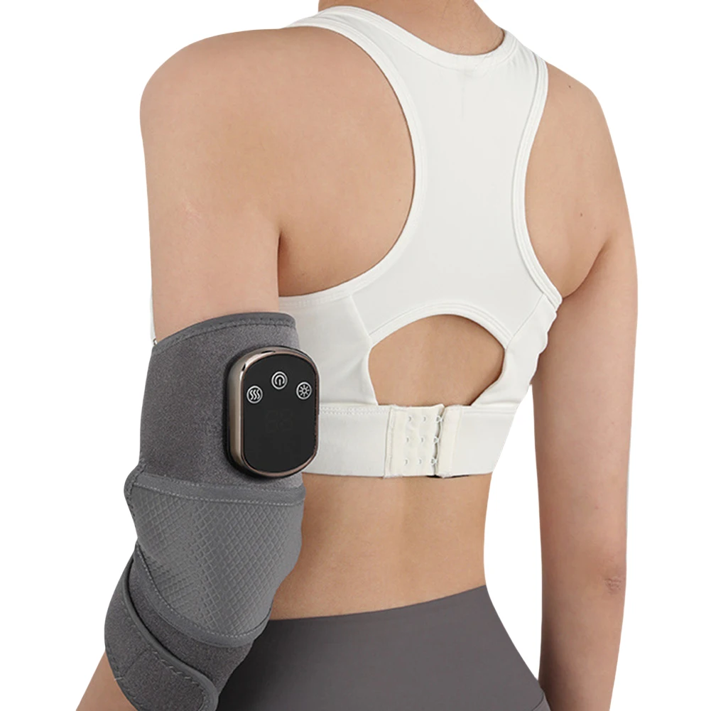 

Cordless Heated Ankle Wrap Foot Massager with 3 Vibration Mode 5 Heat Level Foot Revive Massager for Achilles Tendinitis