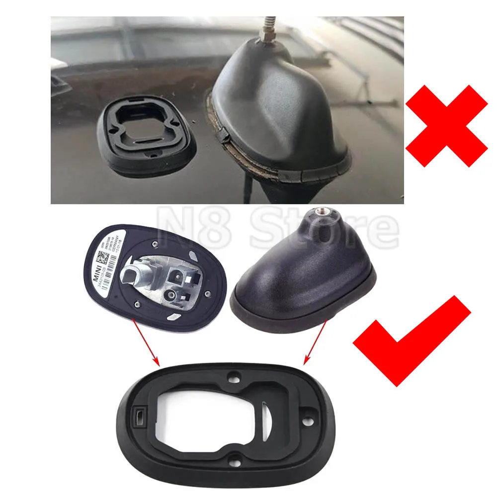 Antenna Base Cover Or Rubber Gasket Sealing Ring For BMW MINI Clubman R55 R56 65203442105 3442105