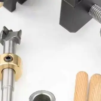 3 In Cam Jig Dowelling Jig Aluminum Alloy Wood Hole Drilling Guide With Adjustable Metal Bushings For Punch Locator