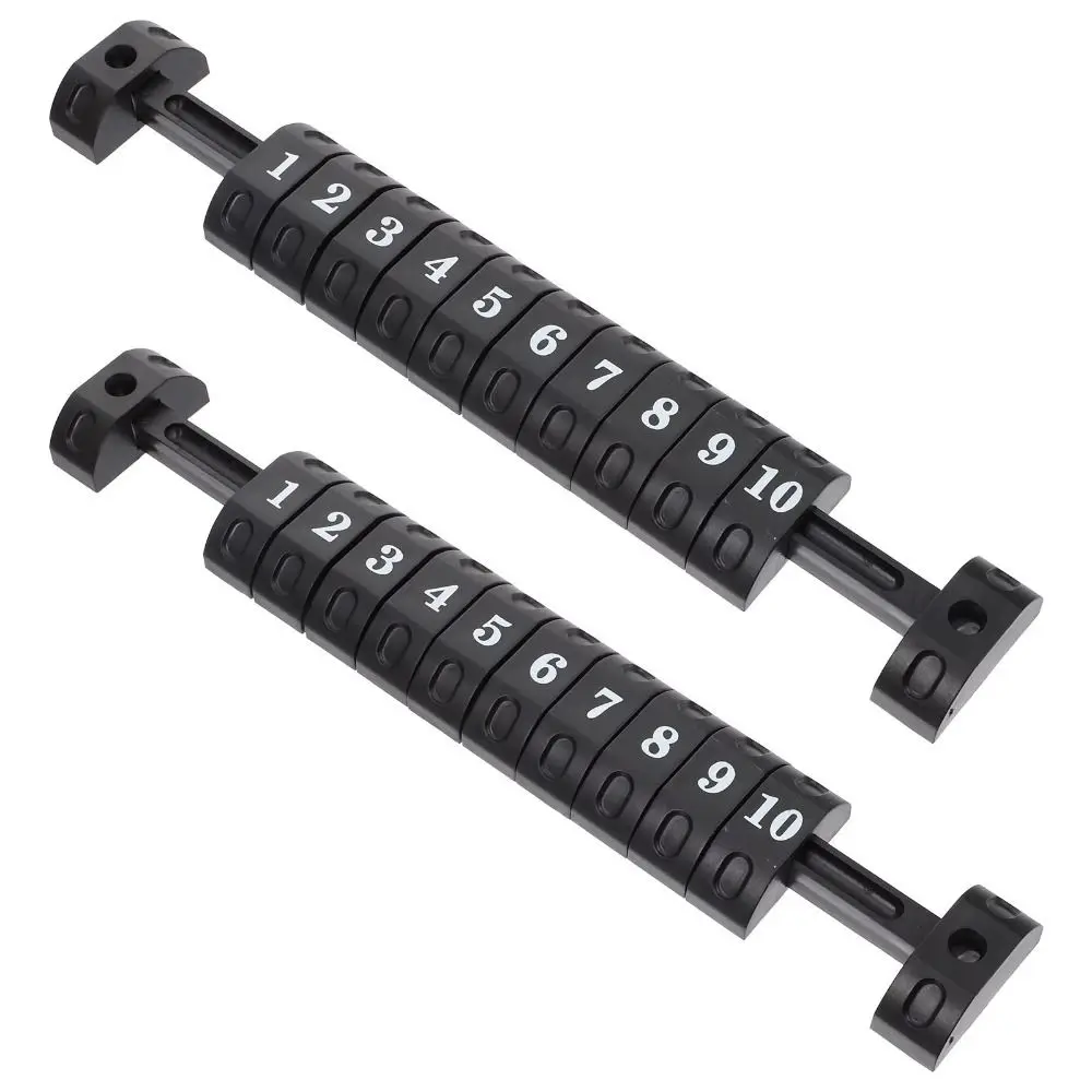 2pcs Universal Foosball Counter Lightweight Scoring Right Scoring Units Table Soccer Durable ABS Scoreboard Score Keepers