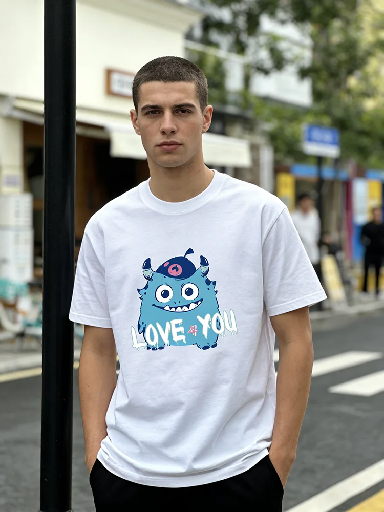 Katoenen T-shirt voor heren Ni - Quality Summer Clothing recensie en prijs