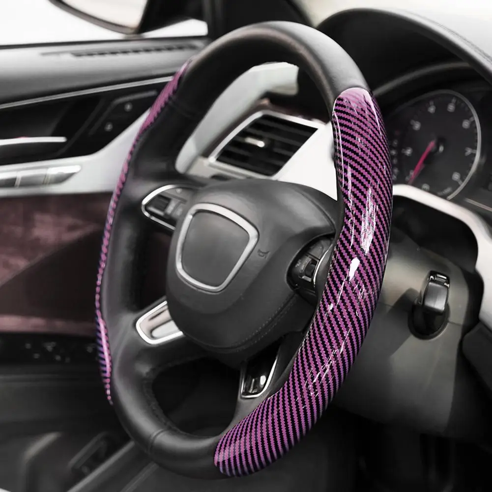 

Auto Steering Wheel Cover Resistant Steering Wheel Cover Premium Segmented Non-slip Car Steering Wheel Covers for Enhanced