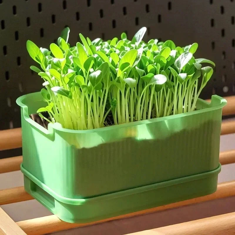 NEW Plastic Grow Nursery Pots Vegetable Soilless Nursery Trays Seed Germination Tray Seedling Sprout Plate Garden Supplies