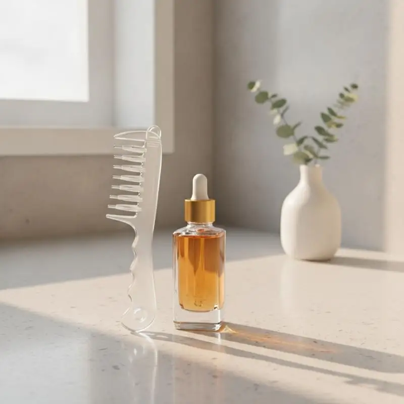 1 Stück Kopfhautmassage-Applikatorbürste, Haarkamm zur Aufnahme von ätherischen Ölen, nachfüllbarer Öl-Haarkamm für Haarpflege und Haarwachstumsbehandlung – Detail 17