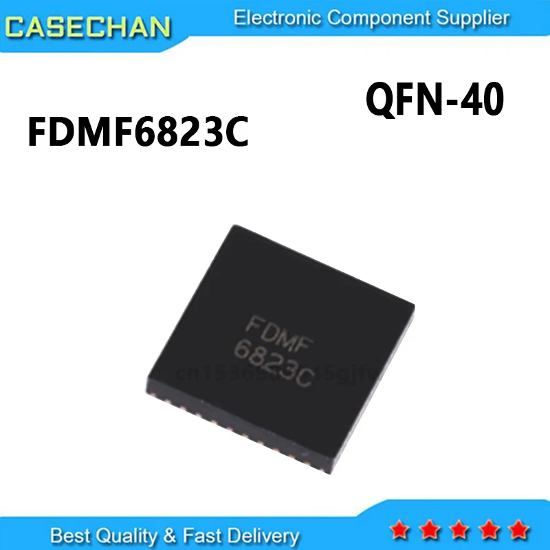 2Pcs new and original FDMF6823C FDMF 6823C QFN-40