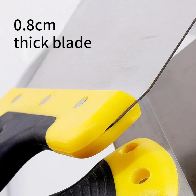 Stainless Steel Wall Paint Plaster Shovel Putty Knife Scraper Blade Paint Feeder Filling Spatula Construction Tools