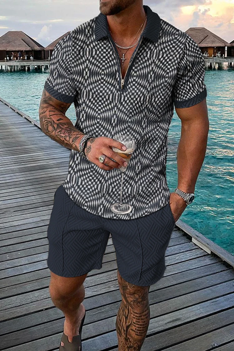 ชุดเสื้อโปโลลำลองสไตล์วินเทจสำ - Men Fashion Vintage บทวิจารณ์และราคา