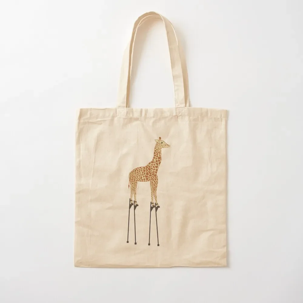 

Giraffe on Stilts Tote Bag shopping bags foldable cute tote bag Tote Bag