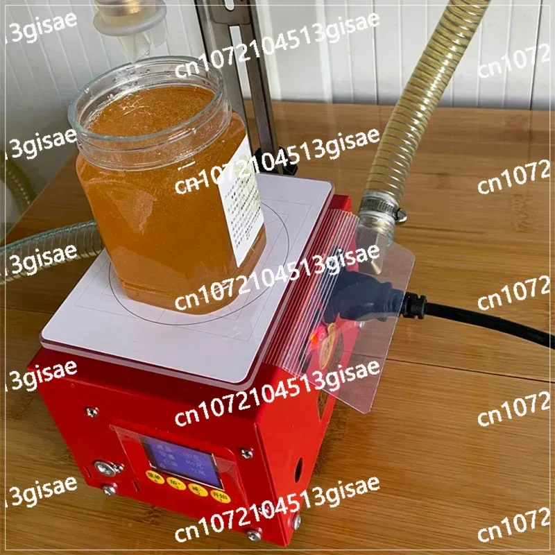 Commercial Paste Honey Filling Machine Gear Pump Weighing Type Viscous Liquid Automatic Filler 3kg 5kg