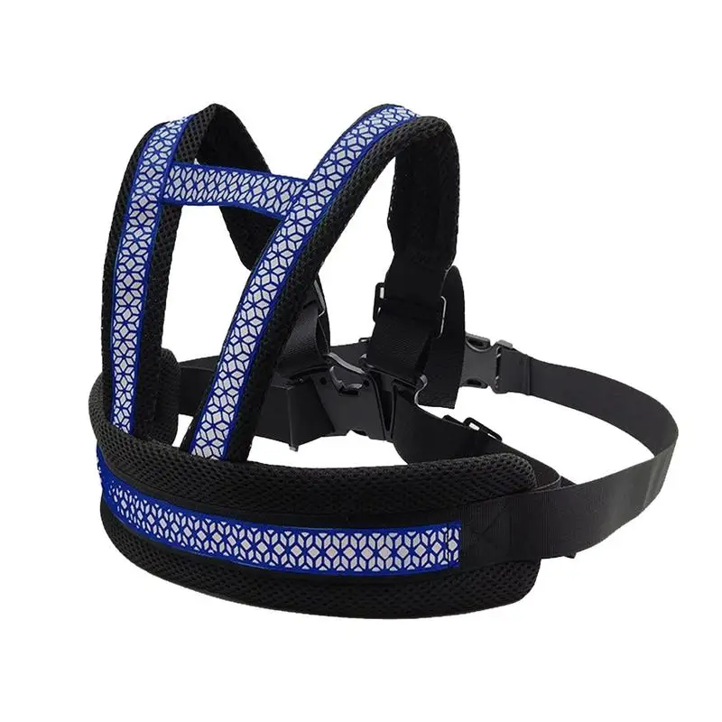 Children Motorcycle Safety Harness Adjustable Reflective Belt Strap Anti-Drowsiness Anti-Drop Child Motorcycle Harness With