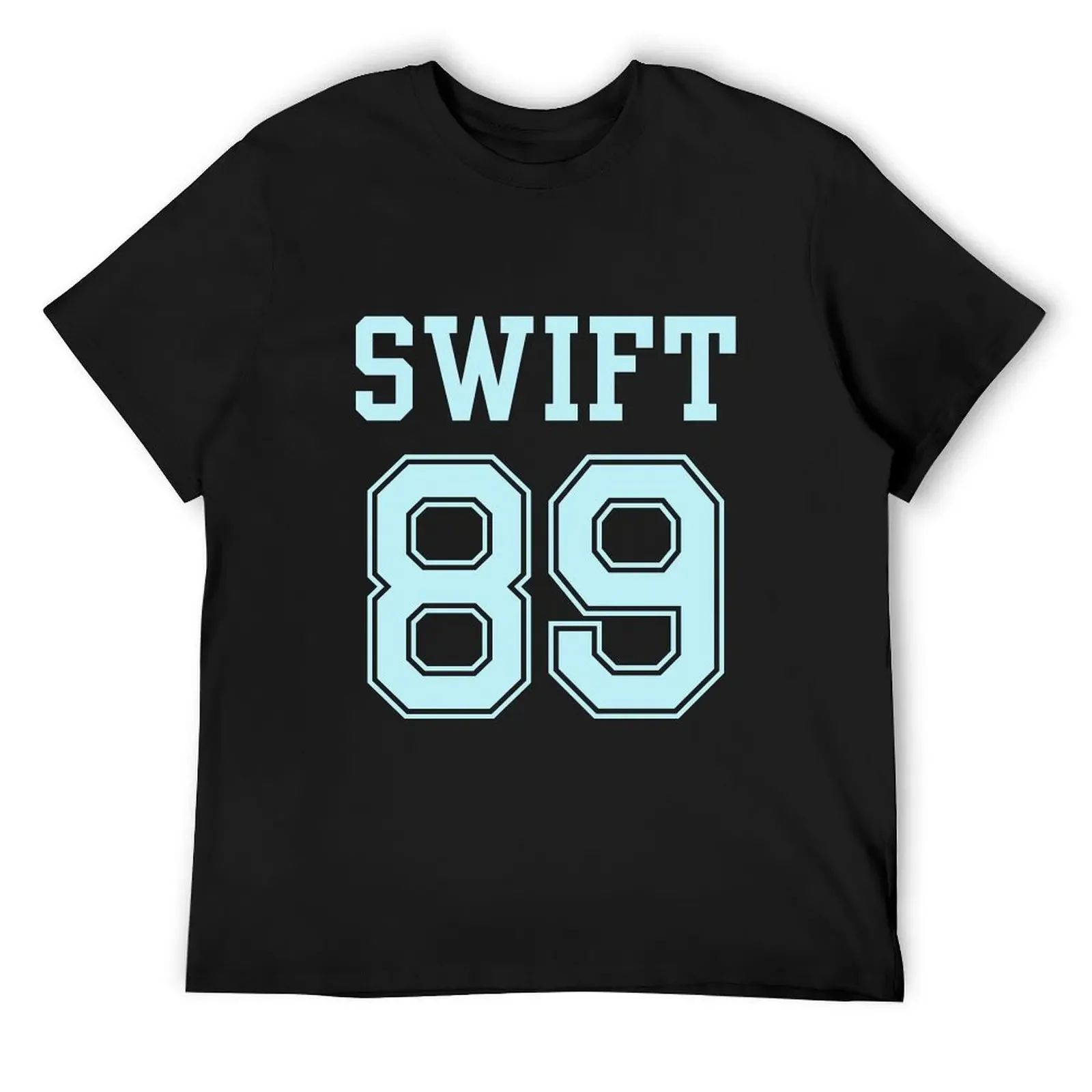 

team swift design T-Shirt valentines clothes Luxury man blue lock mens graphic t-shirts funny