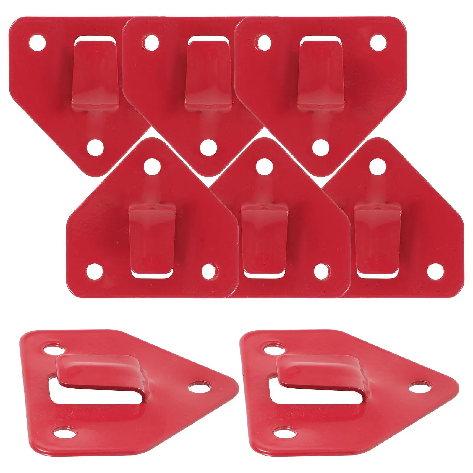 16 Pcs Fire Extinguisher Wall Bracket Holder Triangle Hook Mounting Support Hardware Brackets For Home Office Garage Use - view 5