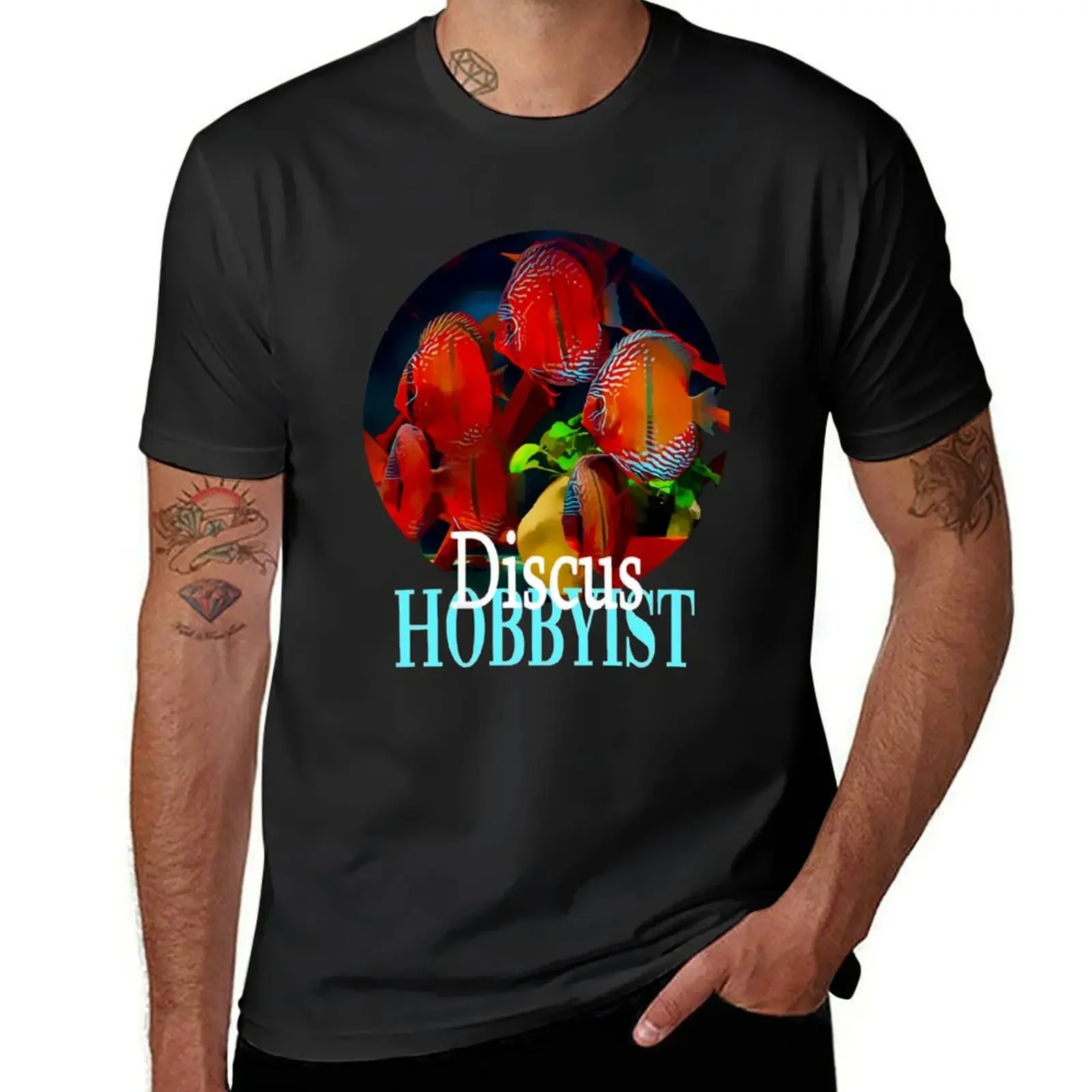 

Discus Hobbyist T-Shirt vintage t shirts summer clothes funny shirt cotton mens fashion