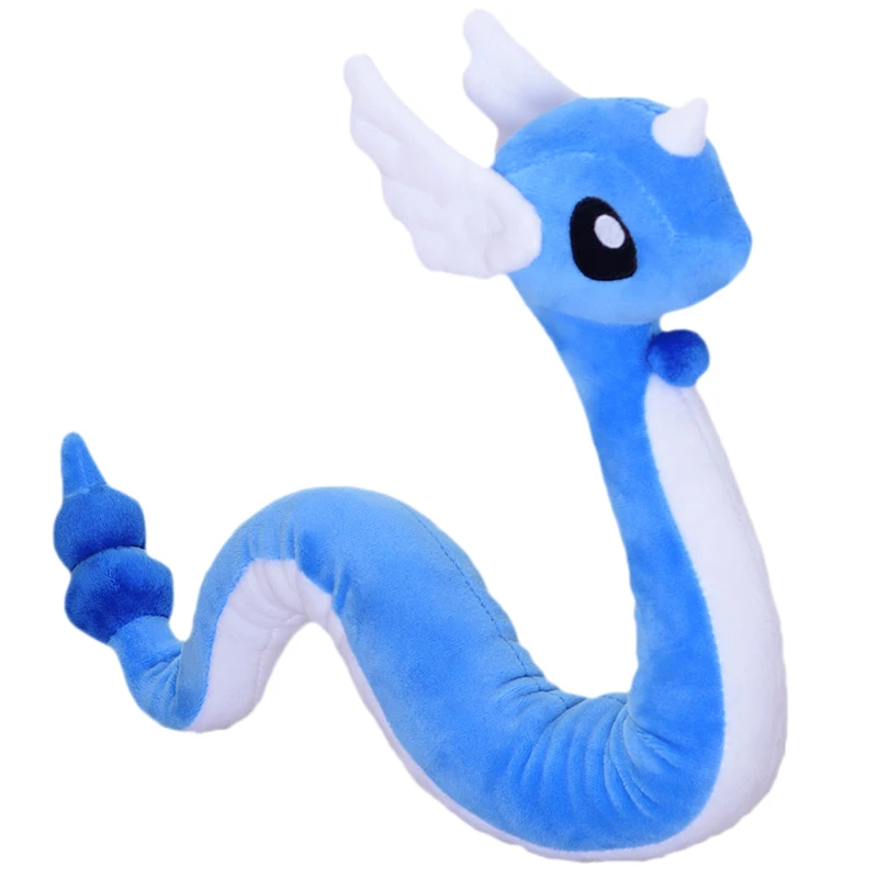 Peluches Pokemon Dragonair pour enfants, jouets mignons, animaux de dessin animé, poupées souples, cadeaux pour enfants, 68cm