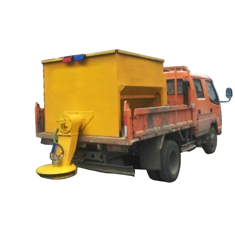 Small snow melting agent spreader Vehicle-mounted centrifugal salt spreader equipment