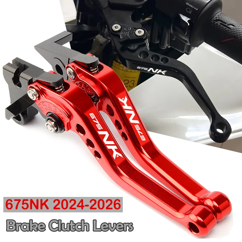 

New For CFMOTO 675NK 2024 2025 2026 CF MOTO NK 675 NK675 Motocycle Accessories Brake Clutch Levers Handle Lever Set CNC Aluminum