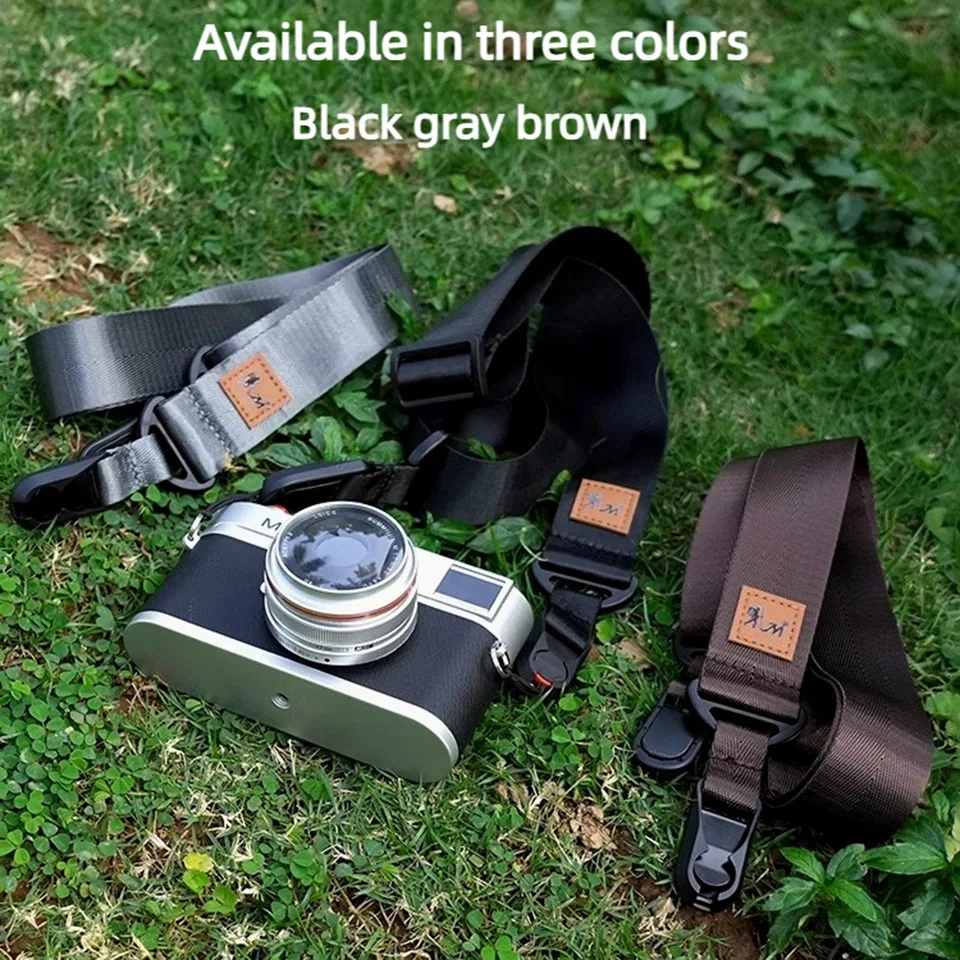 Camera Strap Nylon Adjustable Shoulder Neck Belt Quick Release Sling for Nikon Canon Sony Fuji SLR DSLR Digital Convenient Shoot