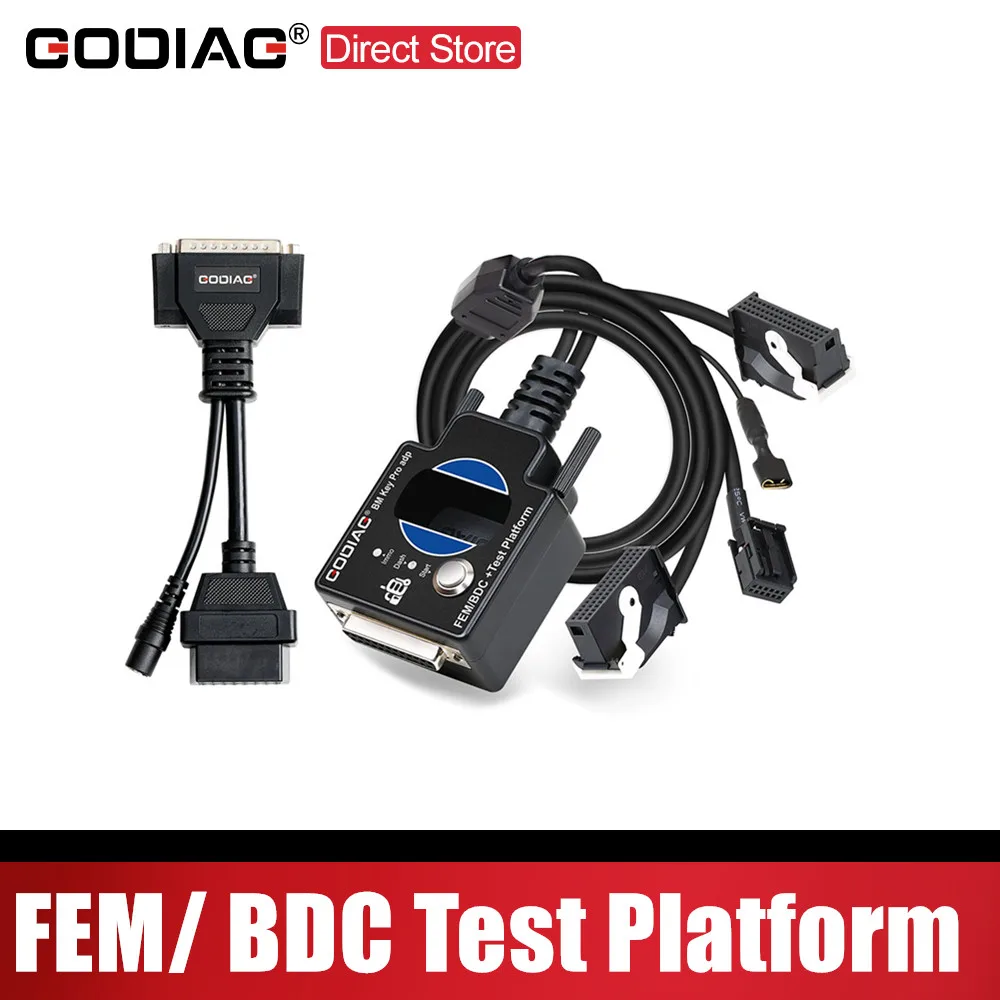

GODIAG dla BMW FEM BDC Test Platform for Bench Connection Work for Xhorse VVDI2/Key Tool Plus Pad, Autel IM608, CGDI for BMW itp.