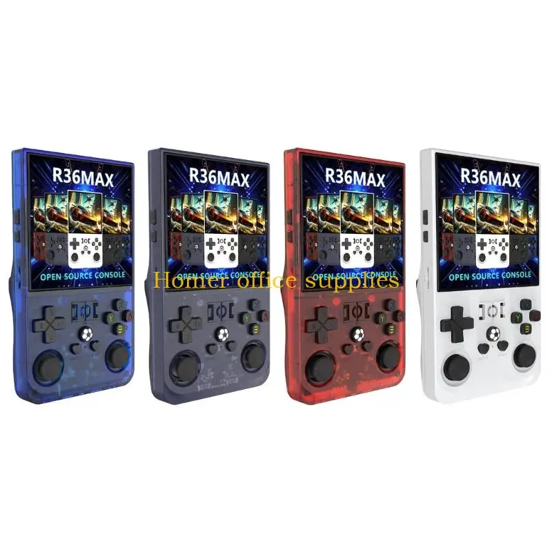 

K43B Handheld Retro Game Console Rechargeable Portable Pocket Game Console with 4inch IPS Screen 64GB