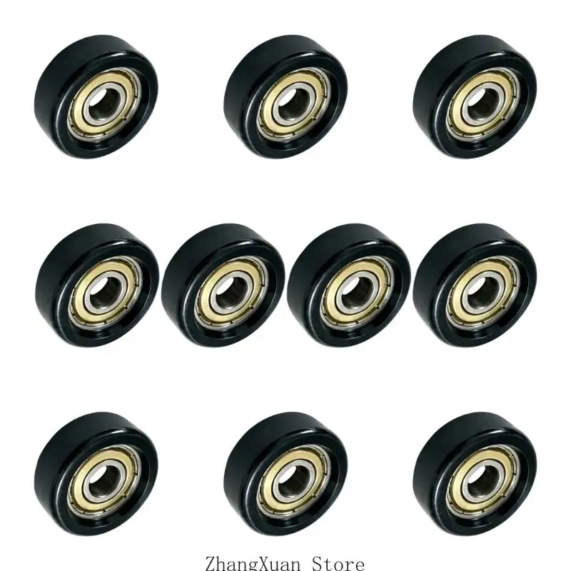 Wartungsrollenlager-Flachradsatz für Schiebepaneel-Service, 10er-Pack 3XUF – Detail 3