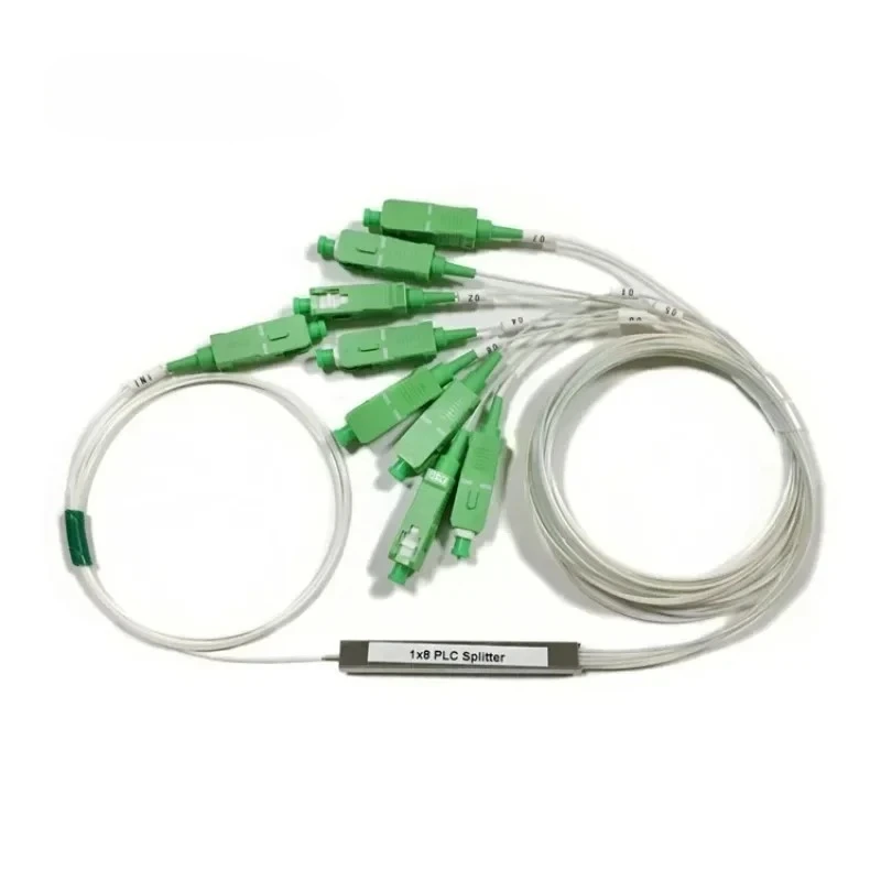 Pemisah kotak FTTH ABS pemisah optik 1*2