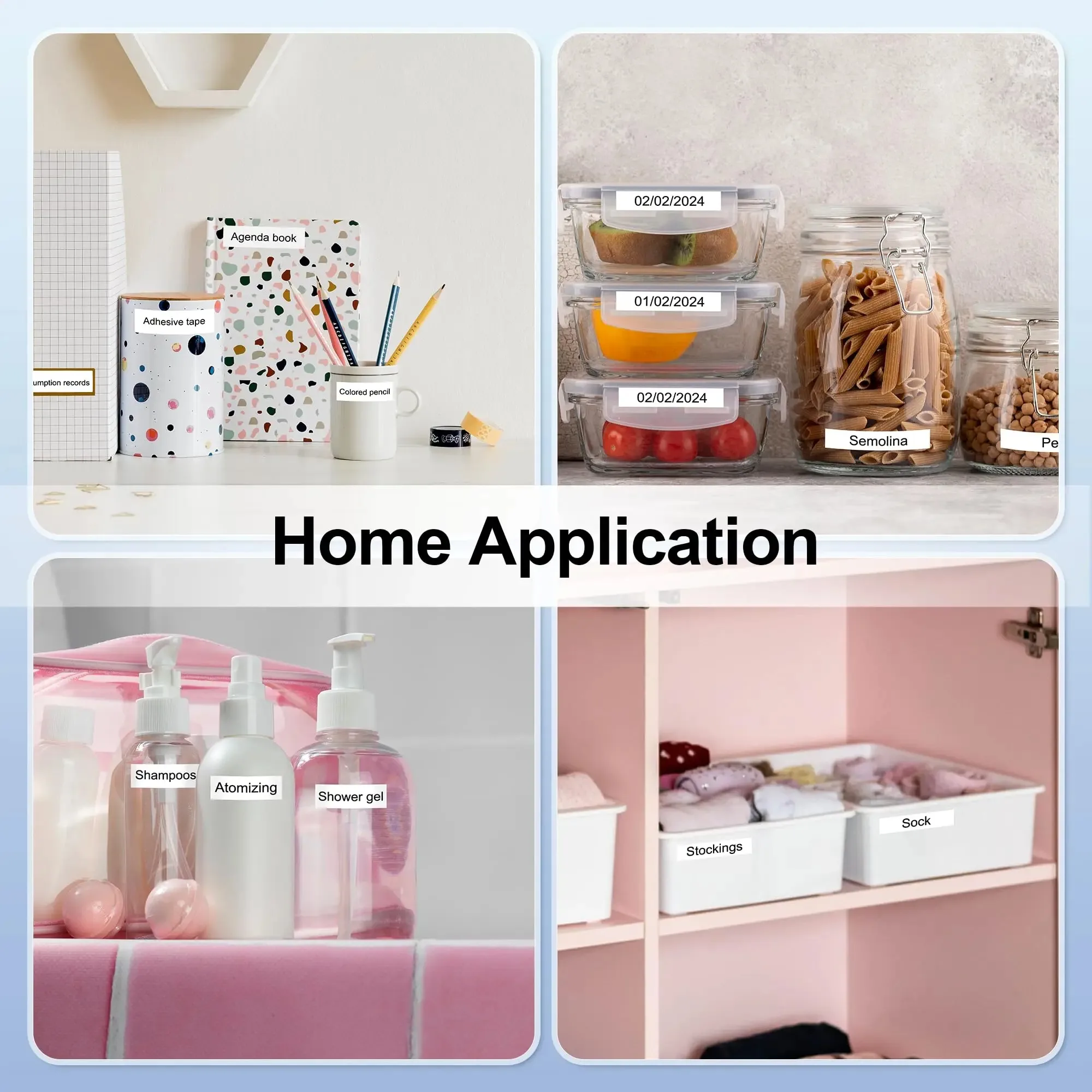 

5 шт., совместимая с Dymo 91200 91201 91331, клейкая термоэтикетка, лента для принтера этикеток LetraTag LT-100H LT200B QX50