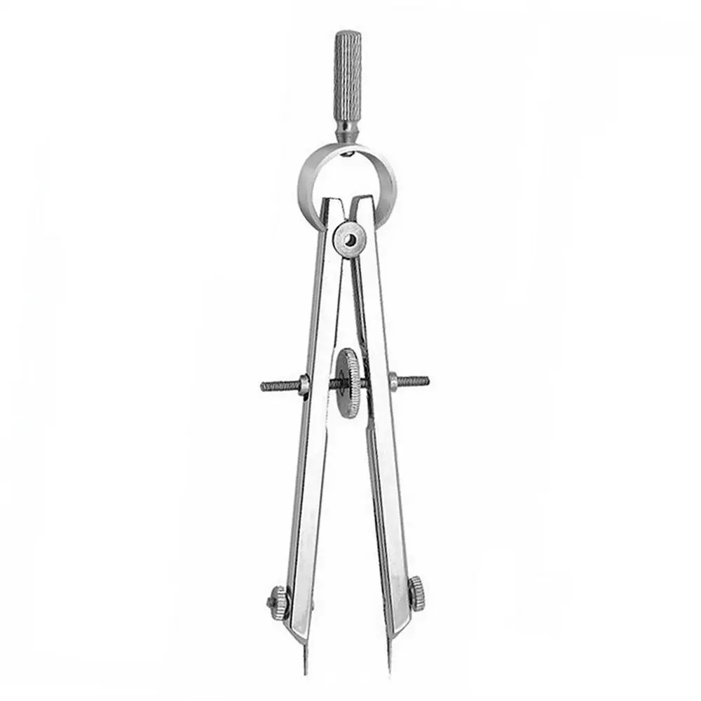 High Precision Drawing Tool with Lock Geometry Metal Geometry Scribe Gauge Spring Compasses Compass Protractor Math Compass