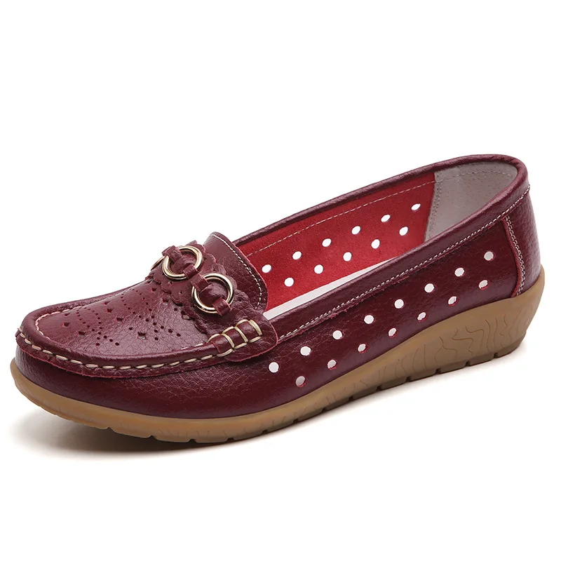 35-44 Plus Size Shoes for Women Autumn Fashion Slip on Platform Round Toe Comfortable Non-slip Flats Sneakers Zapatos De Mujer