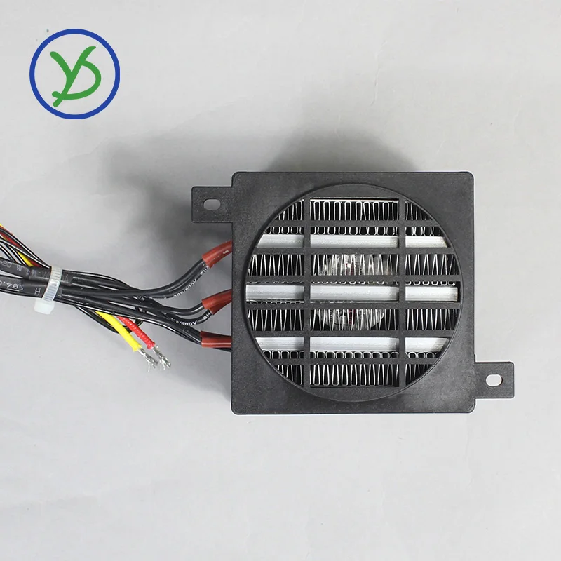 220V 400W Thermostat heater fan PTC incubator heater and fan Heating Element ceramic heater with fan 106*80mm