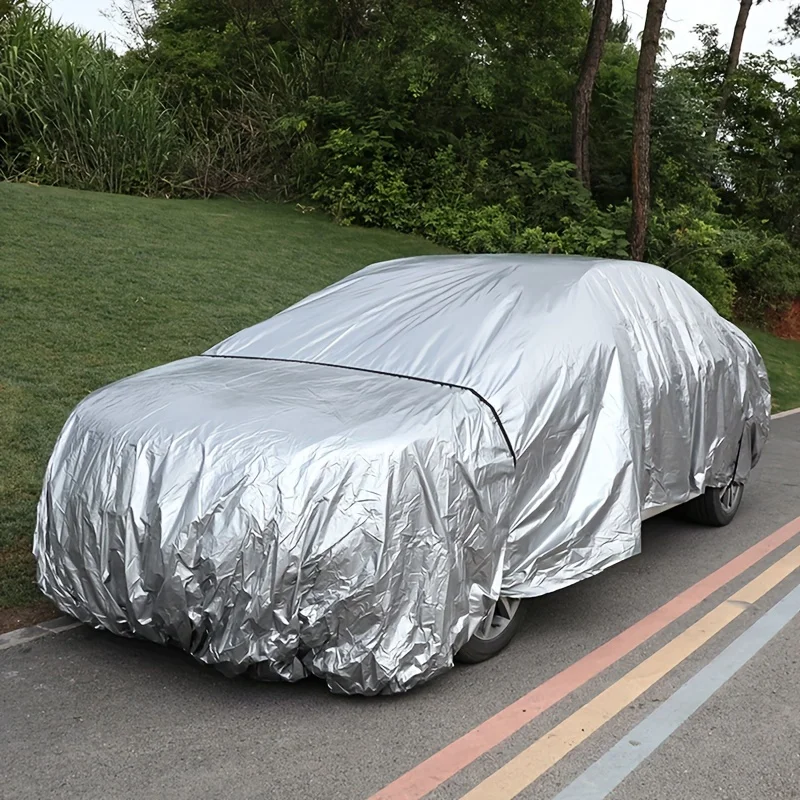1pc Oxford Cloth Full Car Cover - UV, Dust Resistant Outdoor Indoor Protection for Sedan, SUV - Available in S/M/L/XL/XXL Sizes