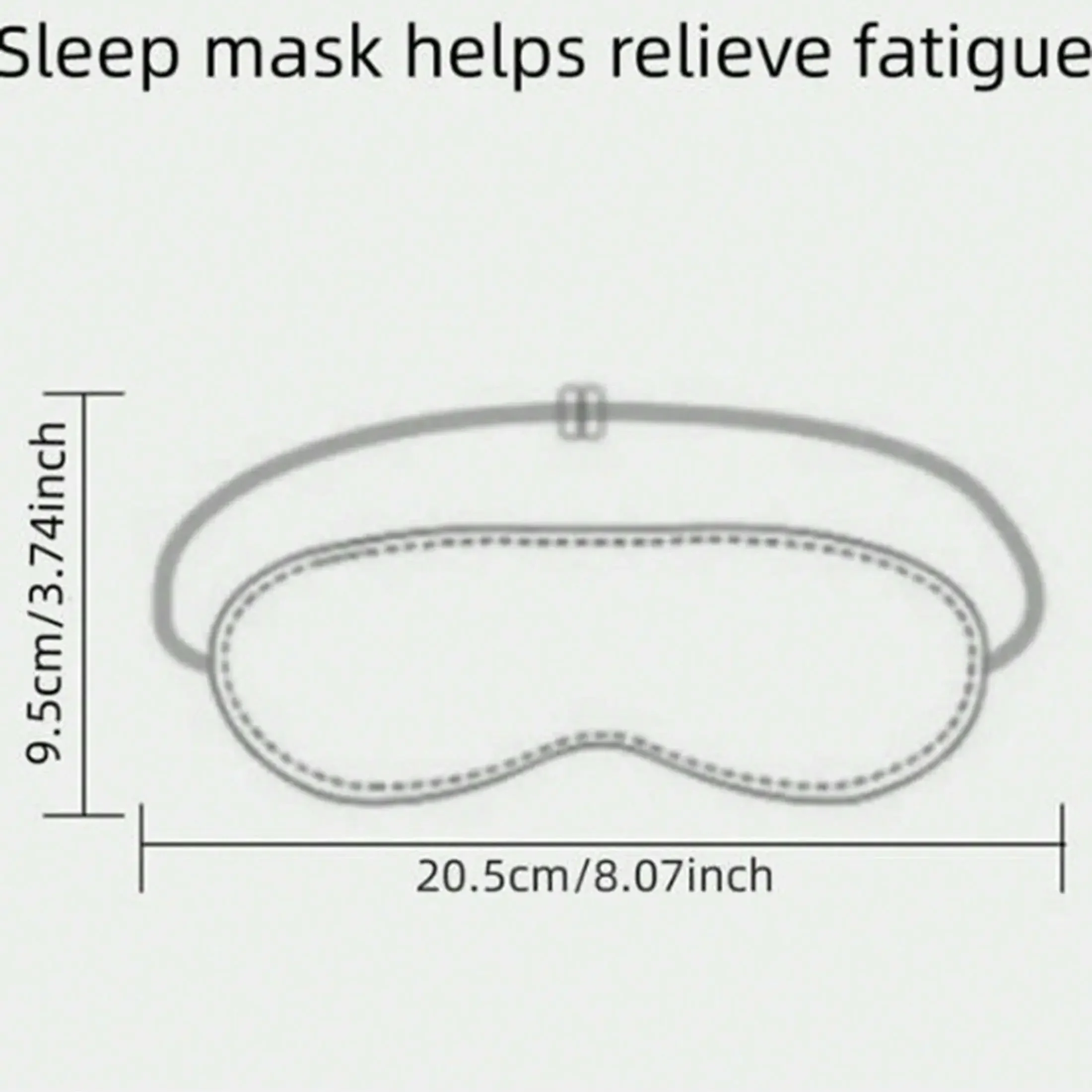 1PC-Soft Portable Sleeping Mask Fast Sleeping Blindfold Shade Patch Travel Women Men Eye Masks