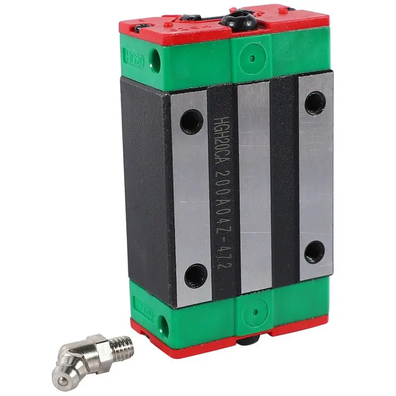 AT05-10X Steel HGH20CA 20Mm Linear Rail Guide Block For CNC Machine Parts Manufacturing Equipment
