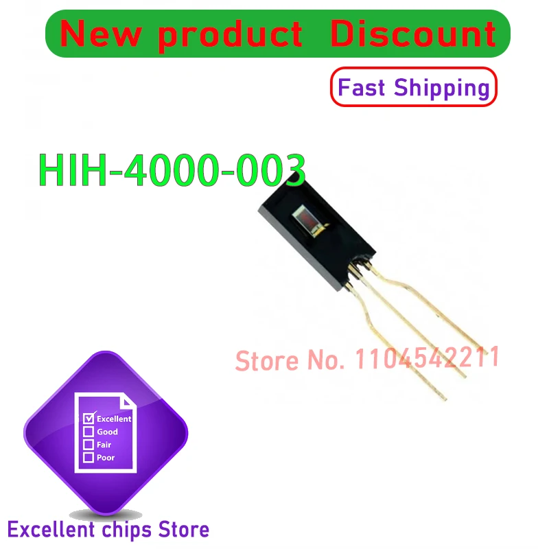 

1 шт./лот, новые оригинальные датчики влажности SIP-3 HIH-4000-003 HIH 4000 003, в наличии